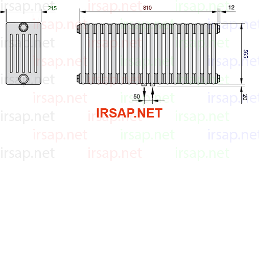 Радиатор IRSAP Tesi 60565/18 T50 CL 01